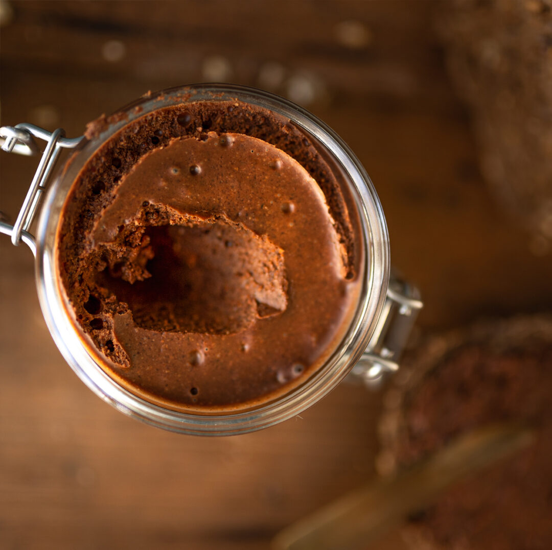 Pâte à tartiner praliné du chef Julien Dechenaud Chocolatier artisanal à Paris et Vincennes