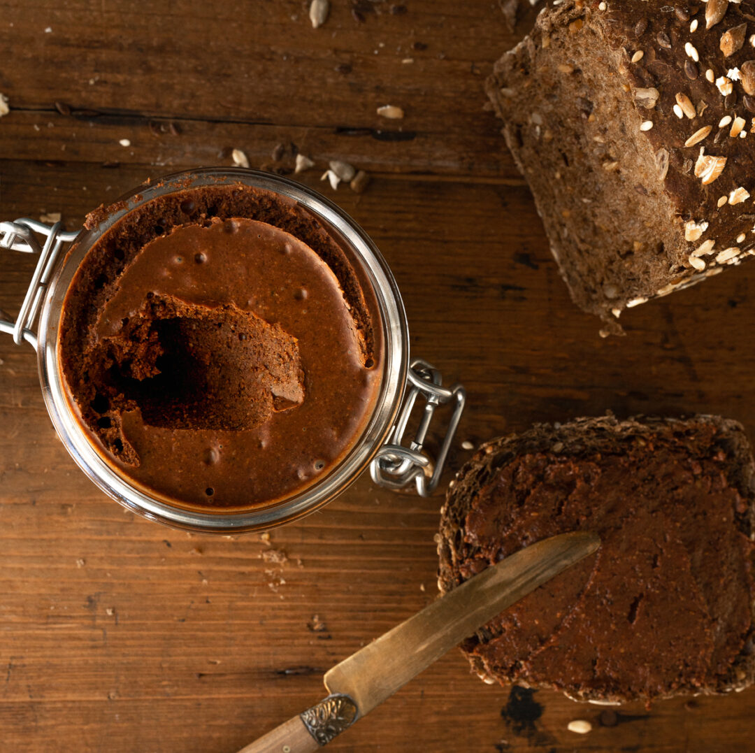 Pâte à tartiner praliné du chef Julien Dechenaud Chocolatier artisanal à Paris et Vincennes