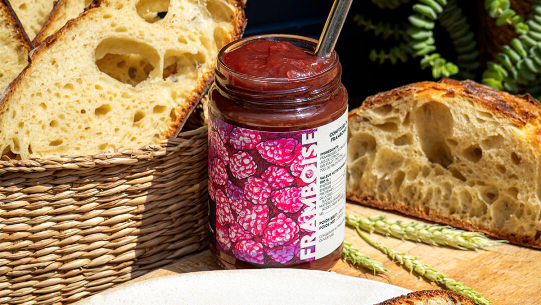 confiture framboise par Julien Dechenaud