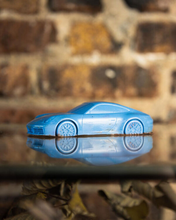 Voiture Bleue