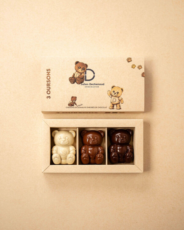 Coffret 3 oursons